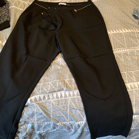 Calvin Klein black dress pants - Picture 1 of 2